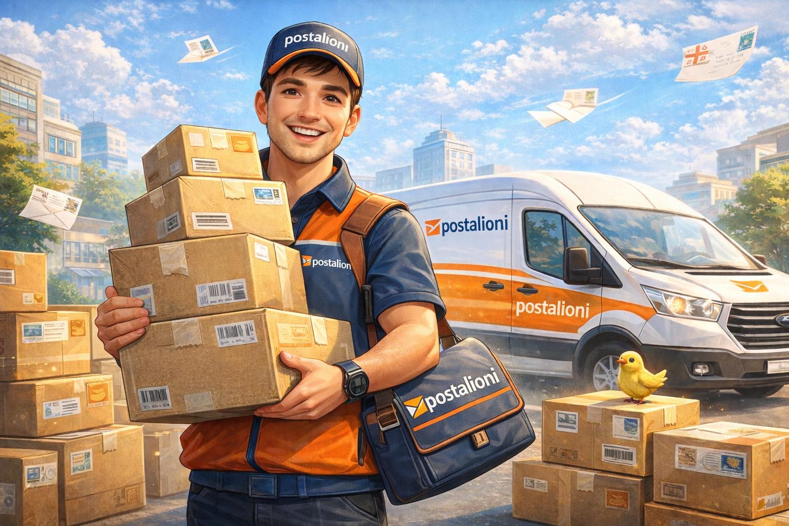 Postalion courier service